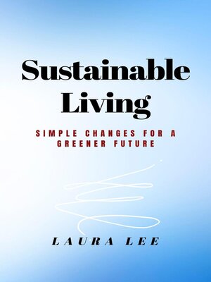 cover image of Sustainable Living